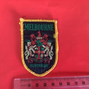 Vintage Melbourne Victoria Australia  patch.