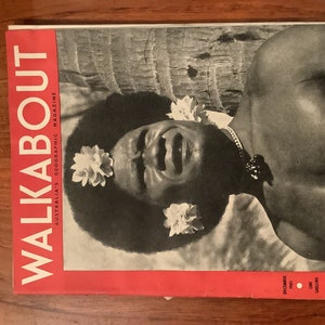 Walkabout magazine Australia geographic  New Guinea native December  1945