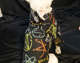 Science Fleece Dog Hoodie