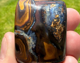 Large Freeform Boulder Opal Specimen | Natural Australian Solid Opal | 35 Grams | 40mm | 7033
