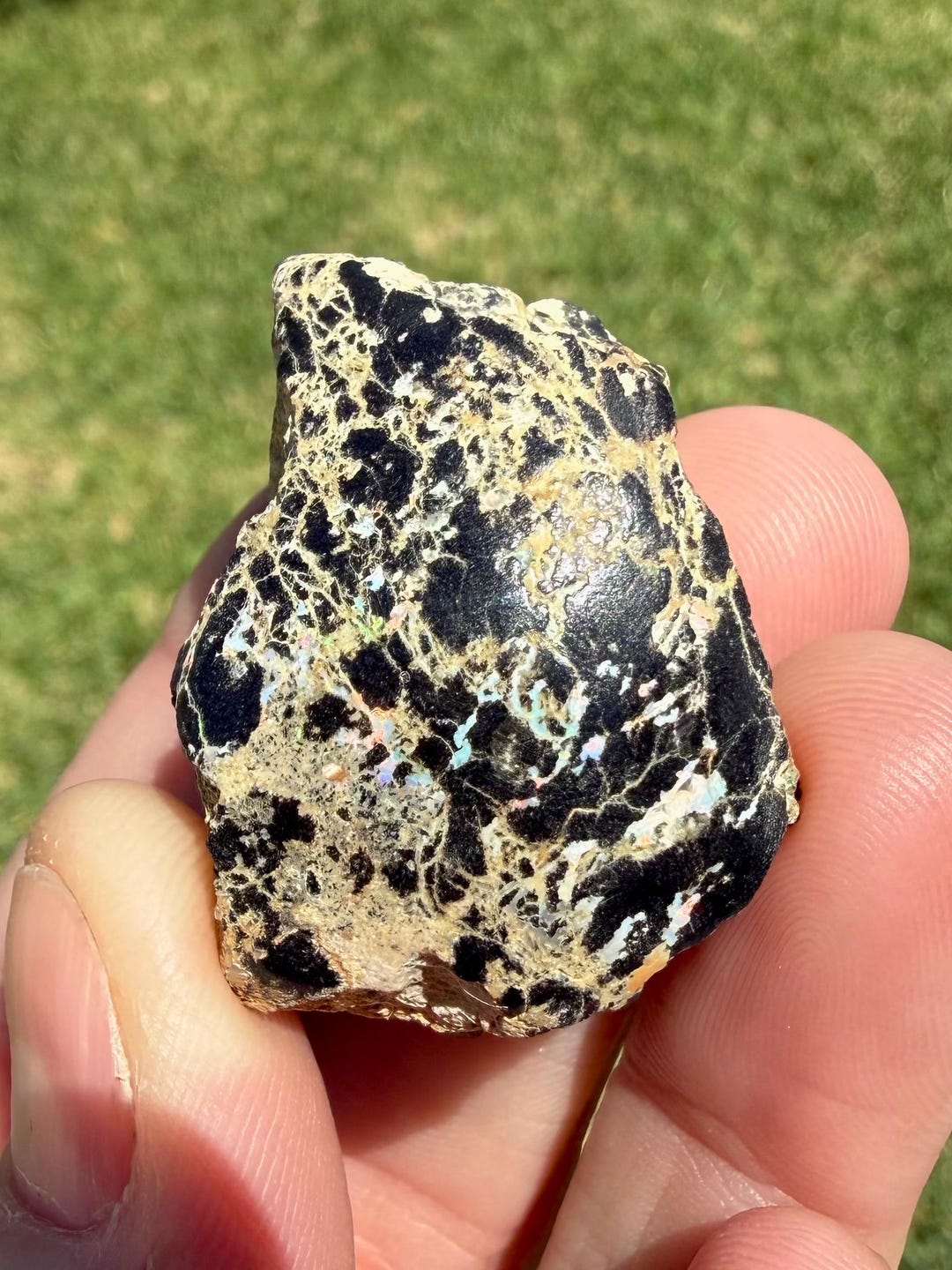 Window Polished Leopard Opal | Freeform Mexican Opal | Rare Opal | Play ...