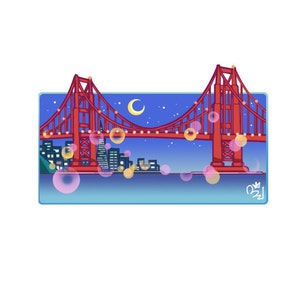 Dreamscape Stickers - San Francisco | Tokyo