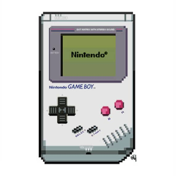 Game Boy Game Sticker - Game Boy Game Old School - Discover