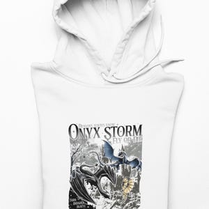 Sudadera con capucha Onyx Storm Artwork / Sudadera con capucha gráfica imagen 1