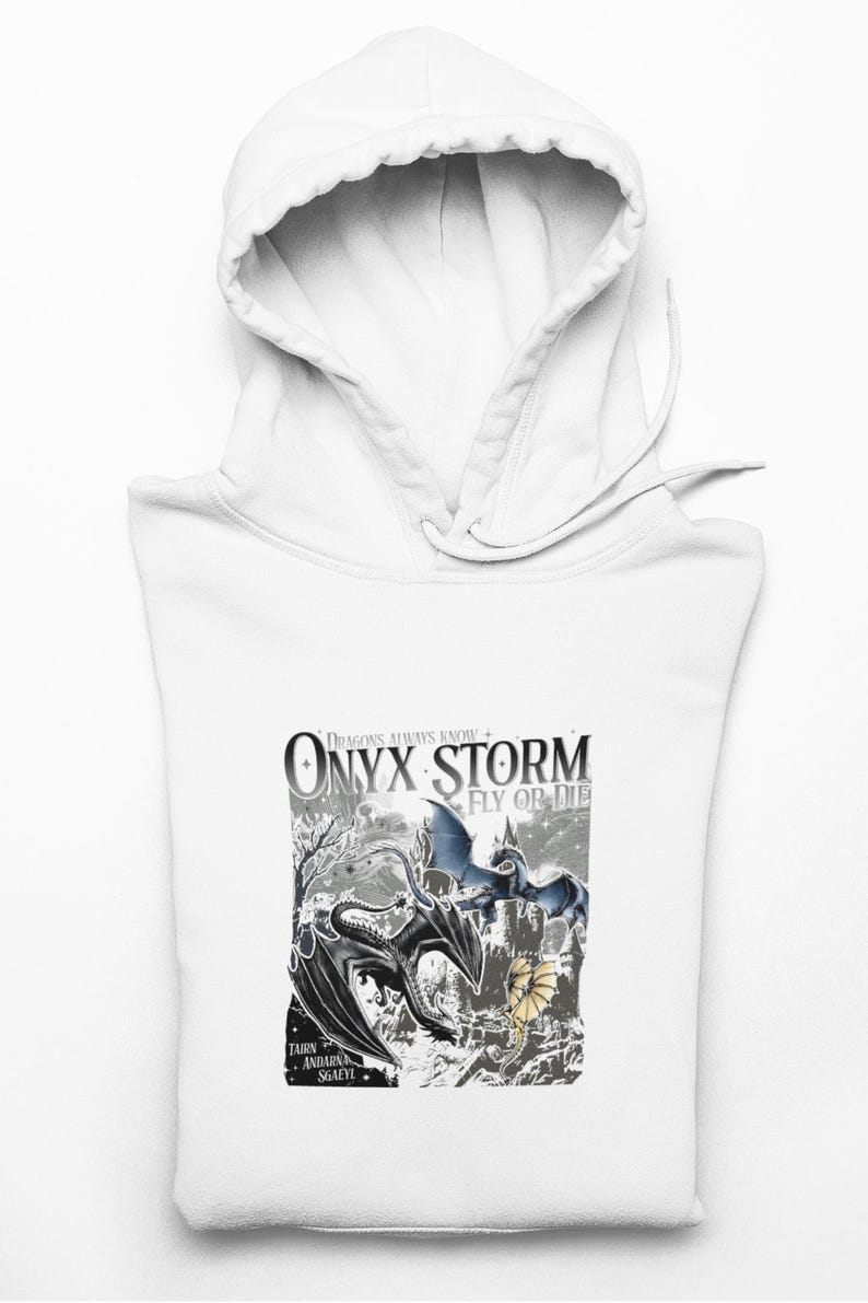Sudadera con capucha Onyx Storm Artwork / Sudadera con capucha gráfica imagen 1