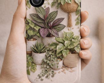 Houseplant MagSafe Phone Case | Magnetic Impact-Resistant Case