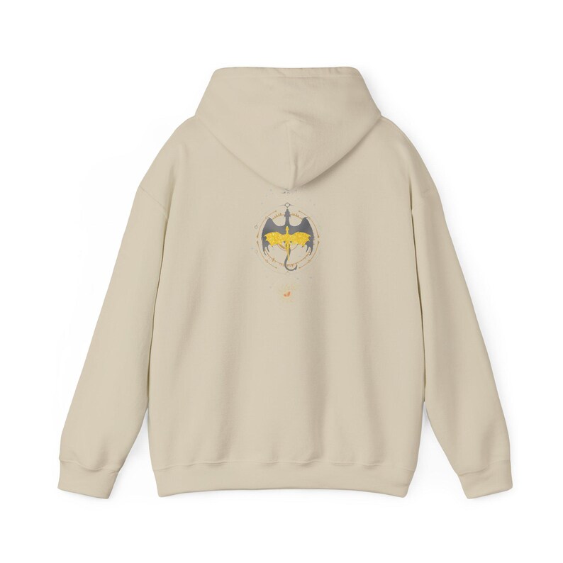 Sudadera con capucha Onyx Storm Artwork / Sudadera con capucha gráfica imagen 6