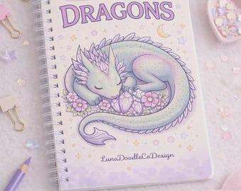 Dragon Coloring Pages DIGITAL DOWNLOAD