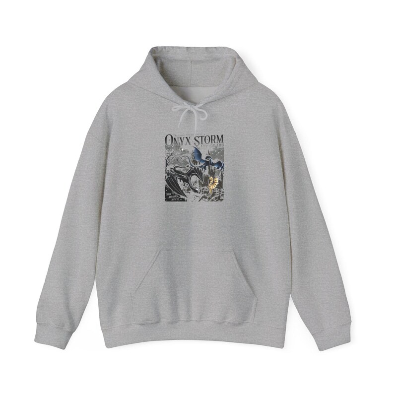 Sudadera con capucha Onyx Storm Artwork / Sudadera con capucha gráfica imagen 8
