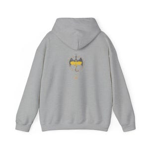 Sudadera con capucha Onyx Storm Artwork / Sudadera con capucha gráfica imagen 9