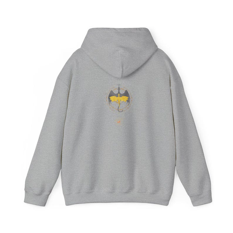 Sudadera con capucha Onyx Storm Artwork / Sudadera con capucha gráfica imagen 9