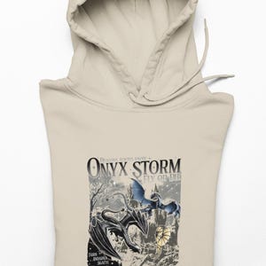 Sudadera con capucha Onyx Storm Artwork / Sudadera con capucha gráfica imagen 4