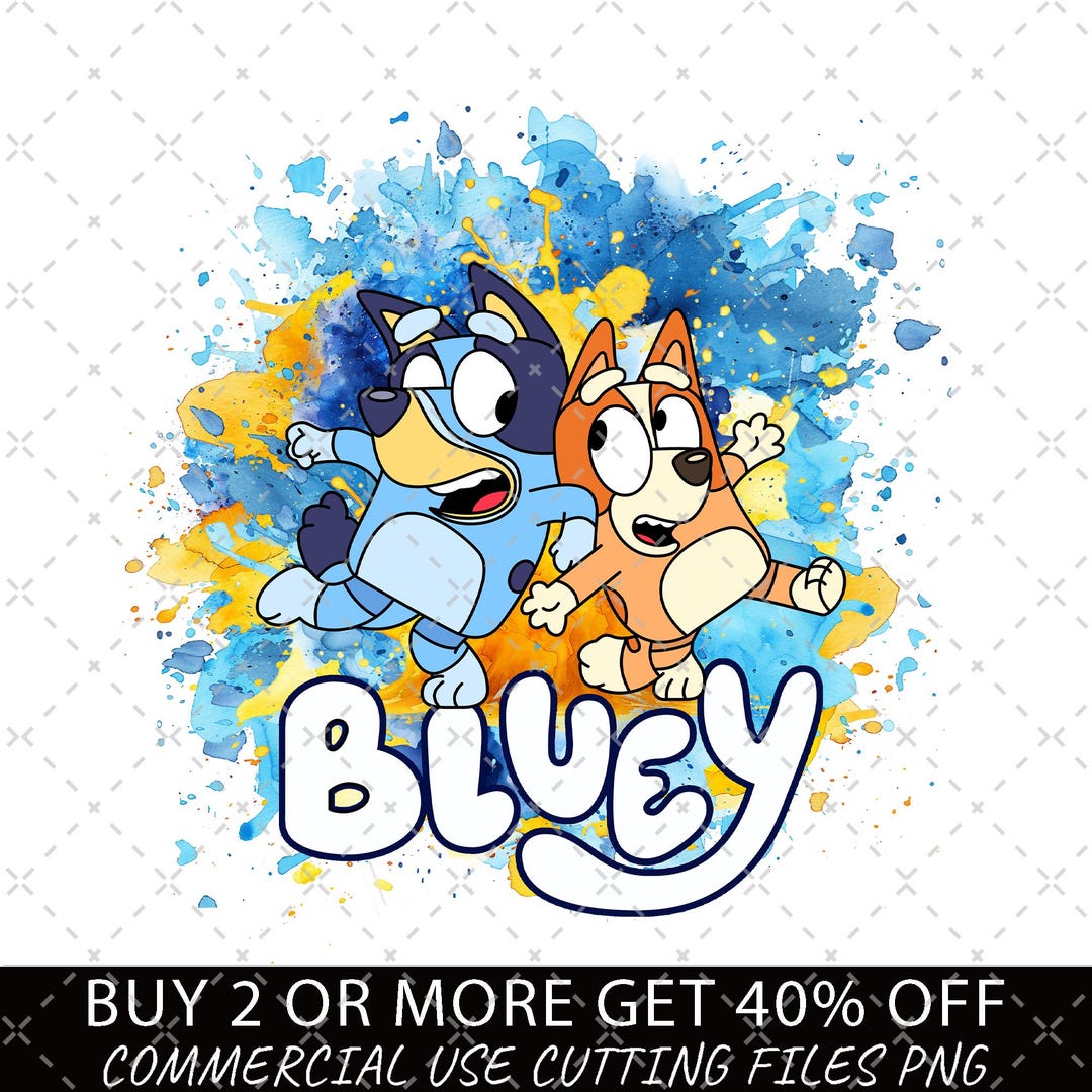 Cute Spring Bluey Dog PNG, Bluey Birthday Png, Bluey Dog Png, Birthday ...