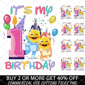 ブルーイ バースデー PNG、私の誕生日 PNG、誕生日パーティー PNG、誕生日プレゼント PNG、ハッピーバースデー PNG、誕生日ファミリーマッチング PNG、ブルーイ ナンバー