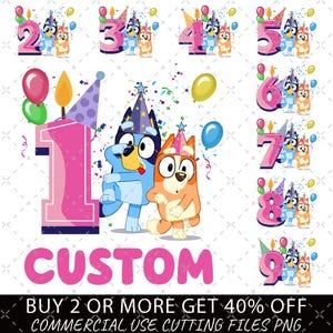 ブルーイ バースデー PNG、私の誕生日 PNG、誕生日パーティー PNG、誕生日プレゼント PNG、ハッピーバースデー PNG、誕生日ファミリーマッチング PNG、ブルーイ ナンバー