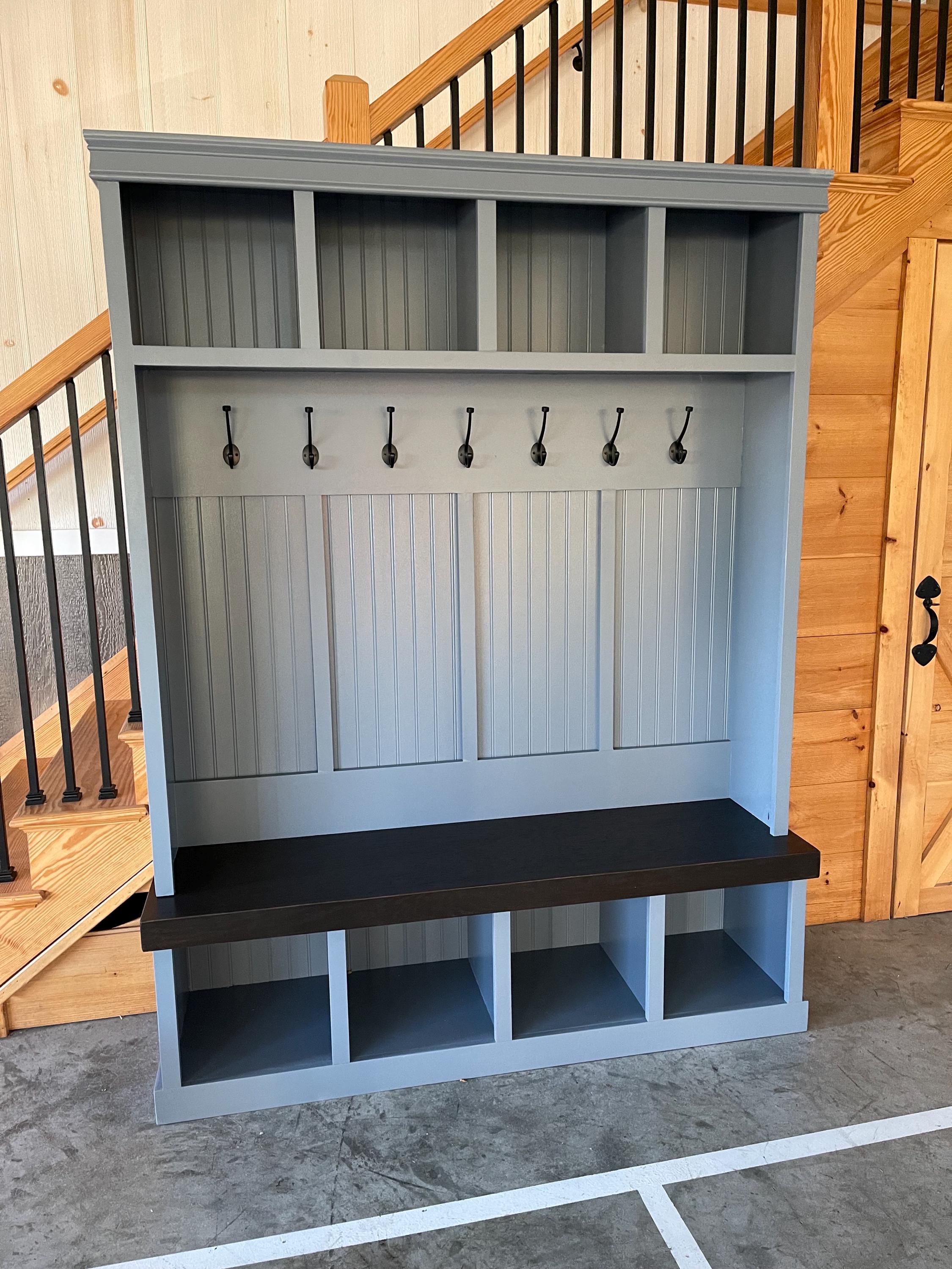Mudroom locker | Hall Tree| Storage solution Style 404