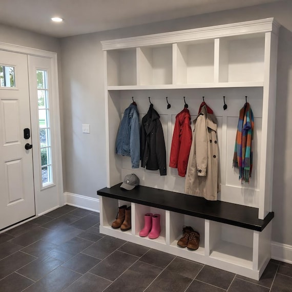 Mudroom locker | Hall Tree| Storage solution Style 404