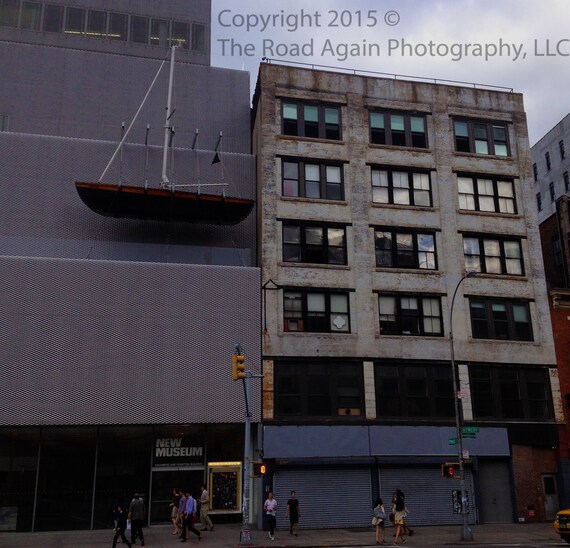 Soho Wall Art New Museum New York City Wall Art Urban Photography Manhattan City Room Decor Architectural Urban Decor New York Decor