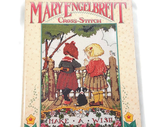 Mary Engelbreit Cross Stitch Pattern Book 1996 Full Color Etsy
