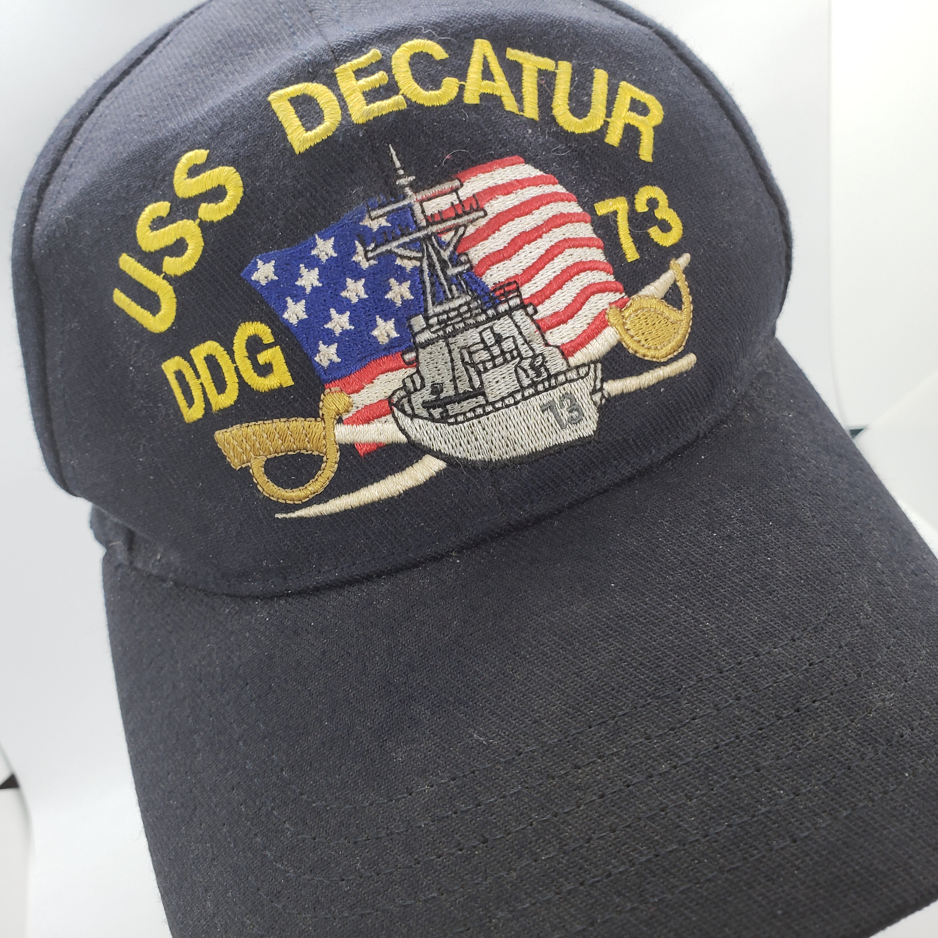 USS Decatur DDG 73 Baseball Hat, Navy Ship Hat, Usn Baseball Cap ...