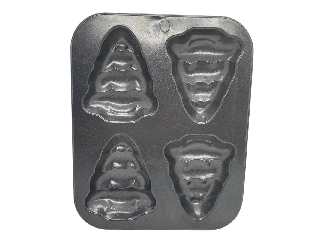 Christmas Tree Baking Pan 4 Mini Trees Christmas Cakes & Etsy