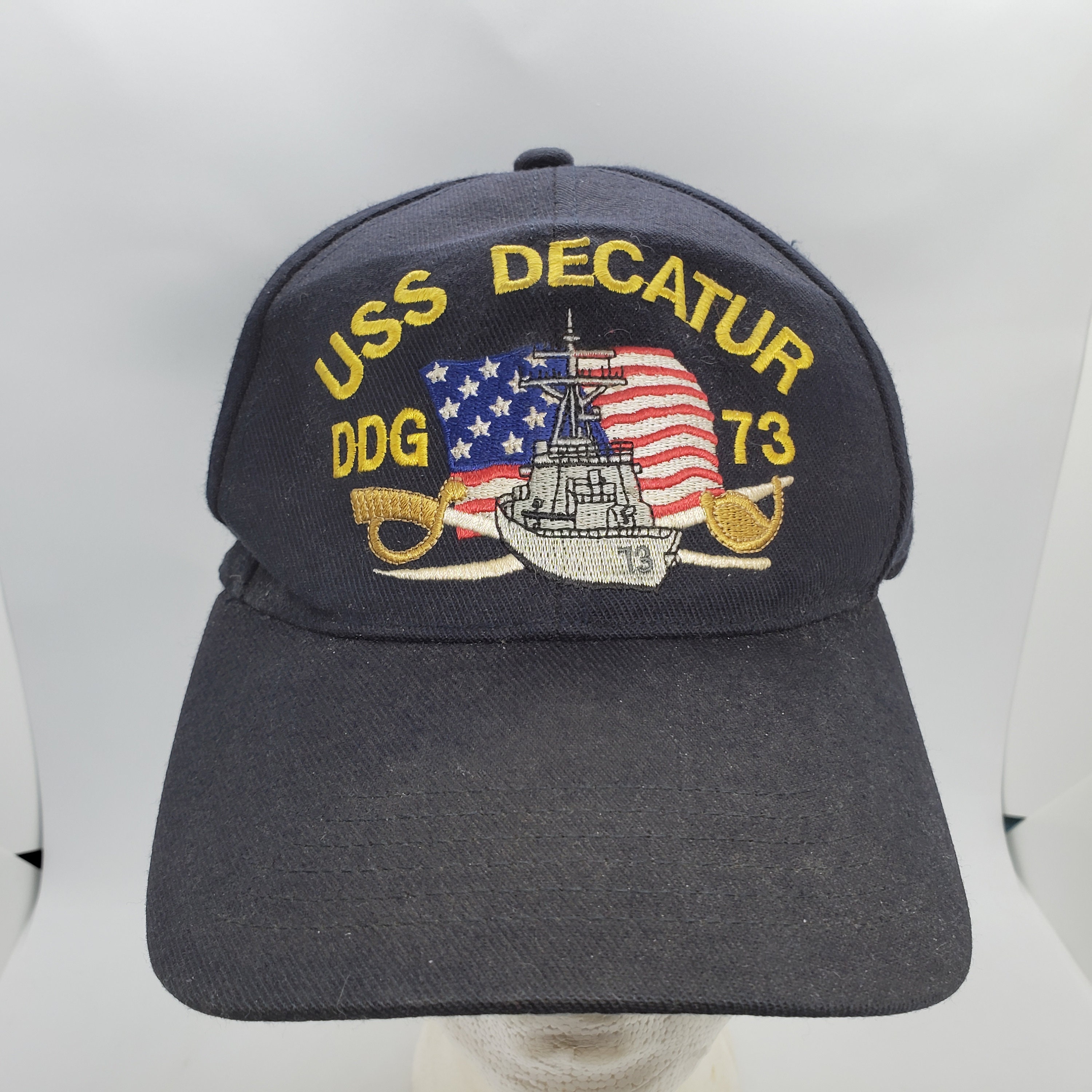 USS Decatur DDG 73 Baseball Hat, Navy Ship Hat, Usn Baseball Cap ...