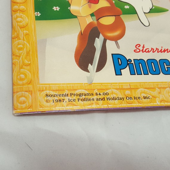 ヴィンテージ ディズニー マジックキングダム オン アイス プログラム