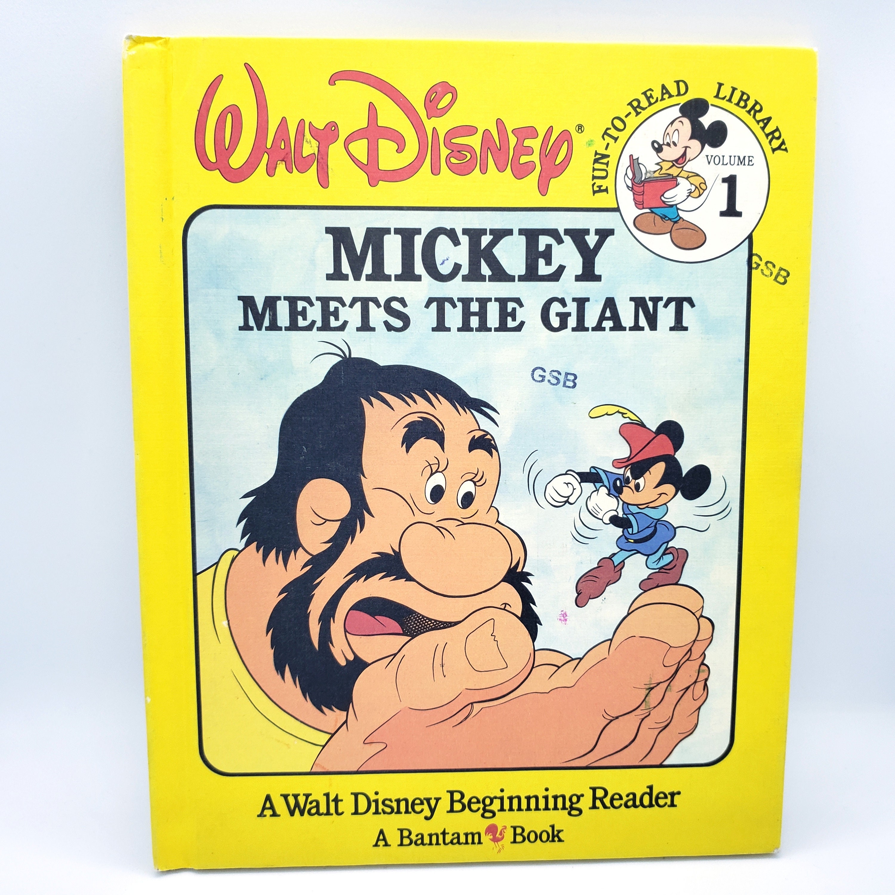 ヴィンテージディズニーの楽しい学習用図書5冊、ヴィンテージ