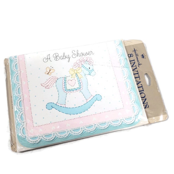 hallmark baby invitations