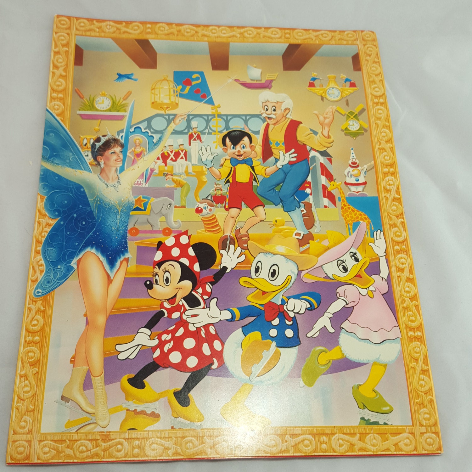 ヴィンテージ ディズニー マジックキングダム オン アイス プログラム