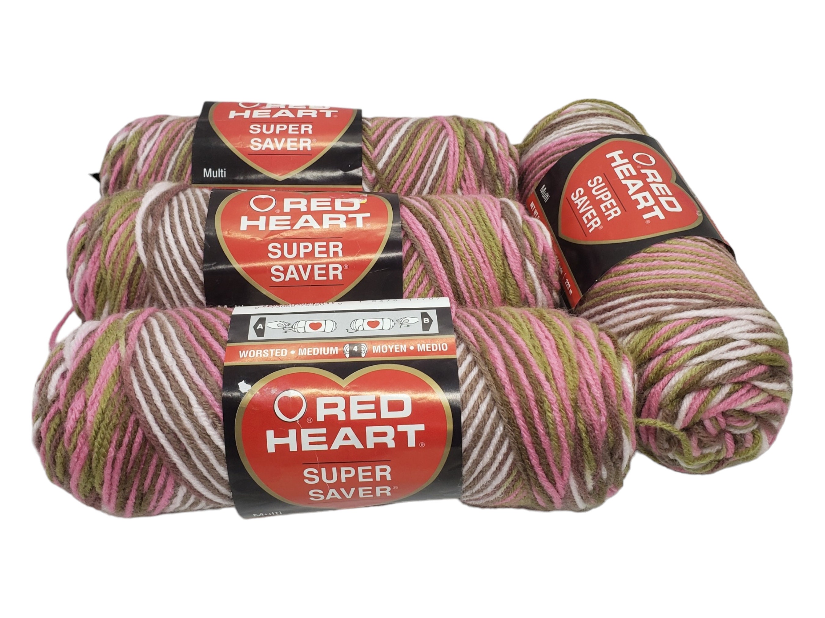 Bluetiful Ombre, Red Heart Super Saver Ombre Yarn, Variegated, Gradient,  Color Blend, Acrylic Worsted 4 Weight 