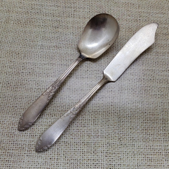 King edward deals silverplate serving spoon