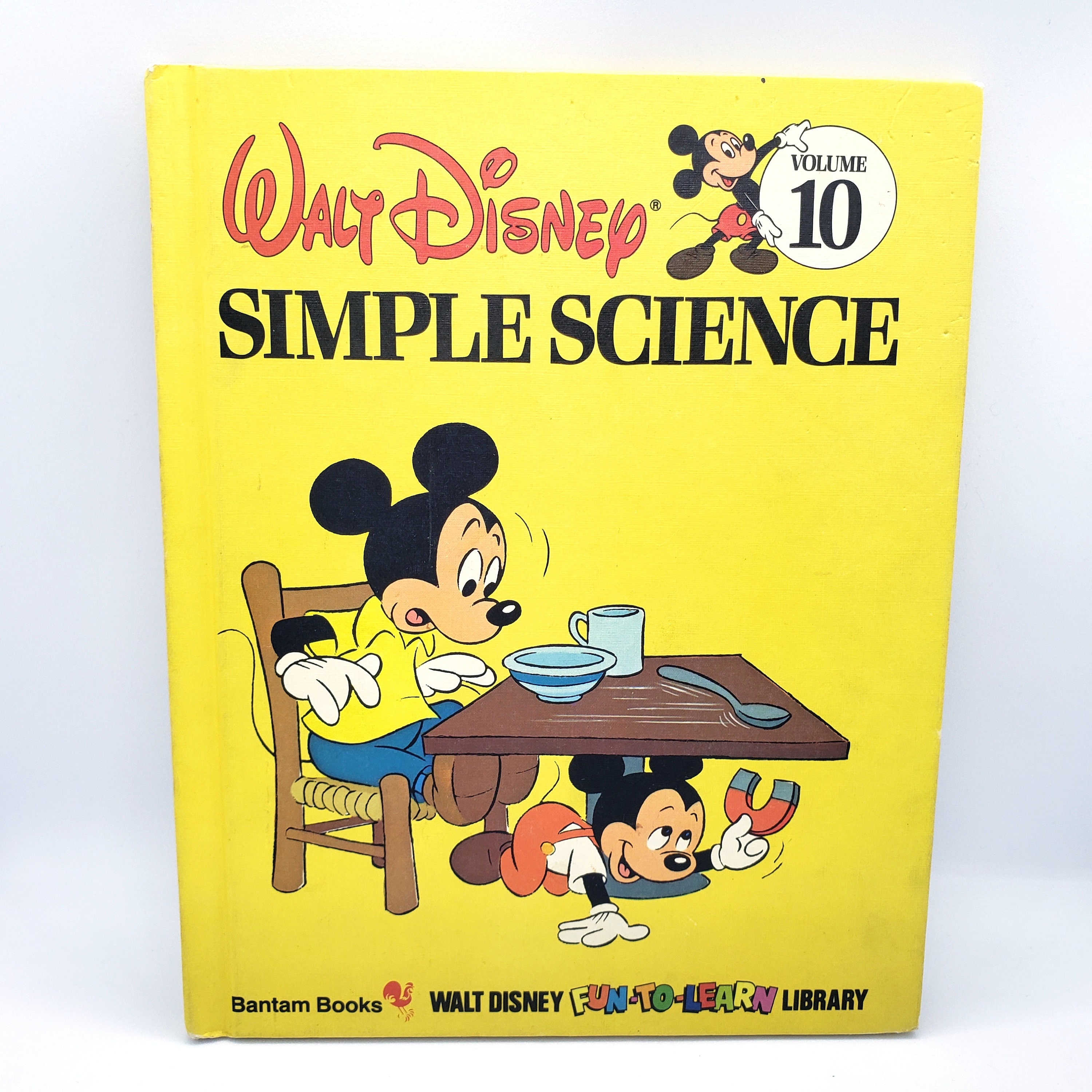 ヴィンテージディズニーの楽しい学習用図書5冊、ヴィンテージ