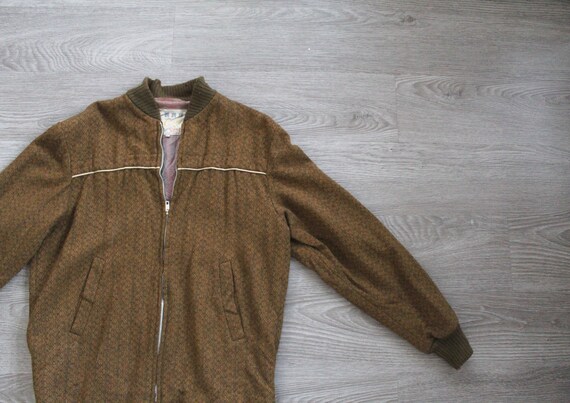 Vintage 1950s Mens Blouson Jacket // Cockatoo Bran