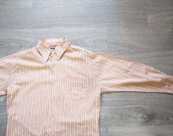 Vintage Japanese Zip Up Collared Shirt