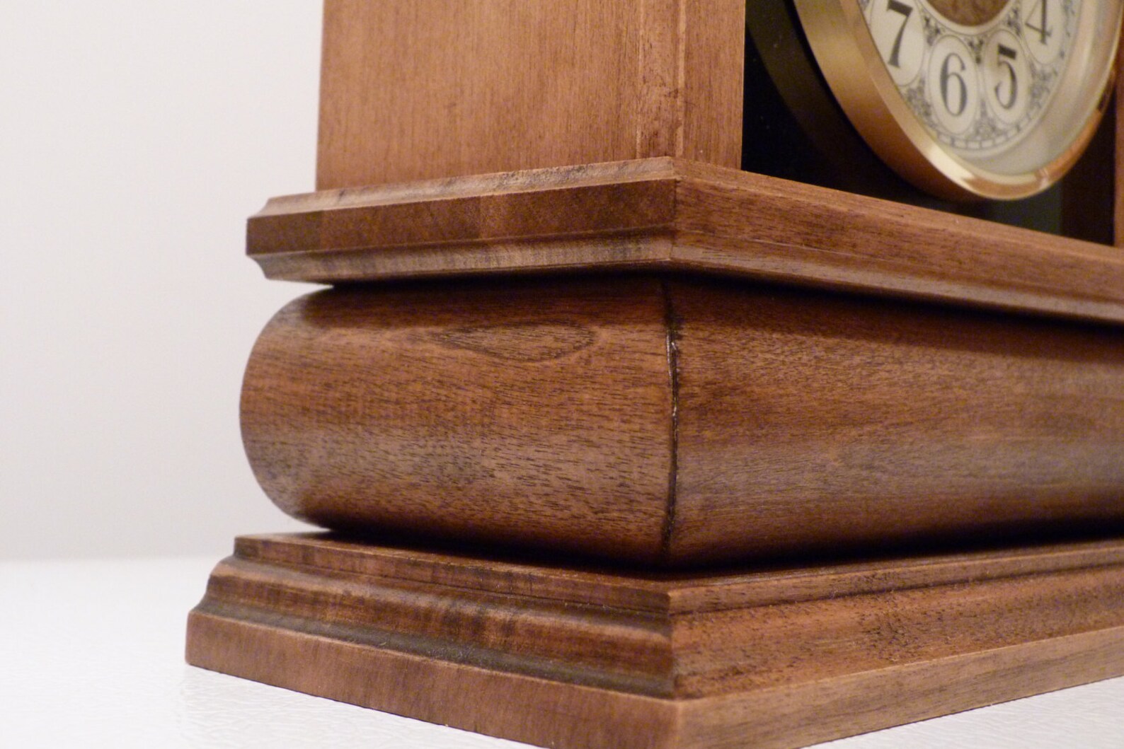 Mantle Clock Wood Mantle Clock Handmade Clock Clock Mantel Etsy