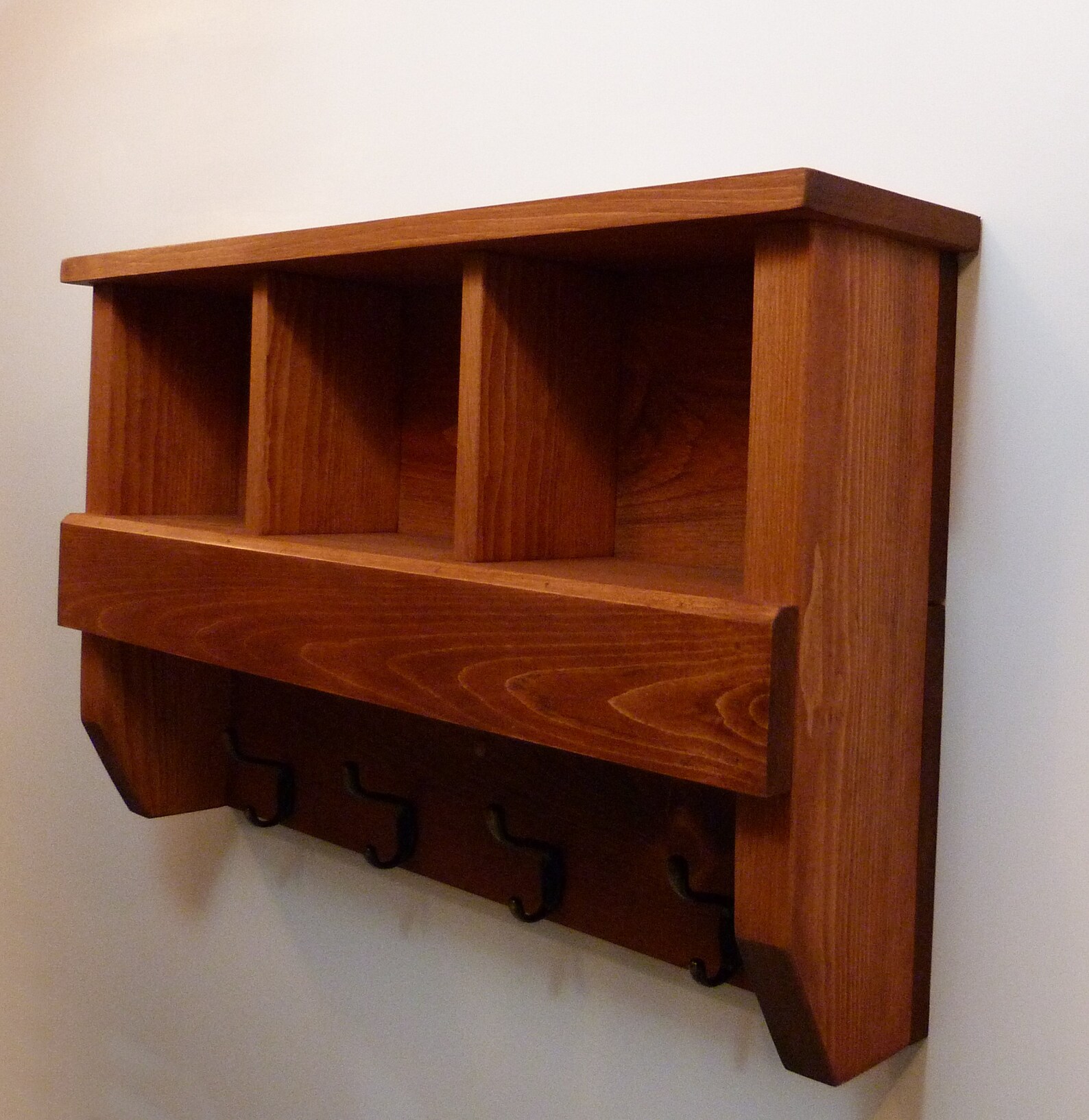 Entryway Coat Rack With Cubbies Coat Rack With Shelf Coat Etsy