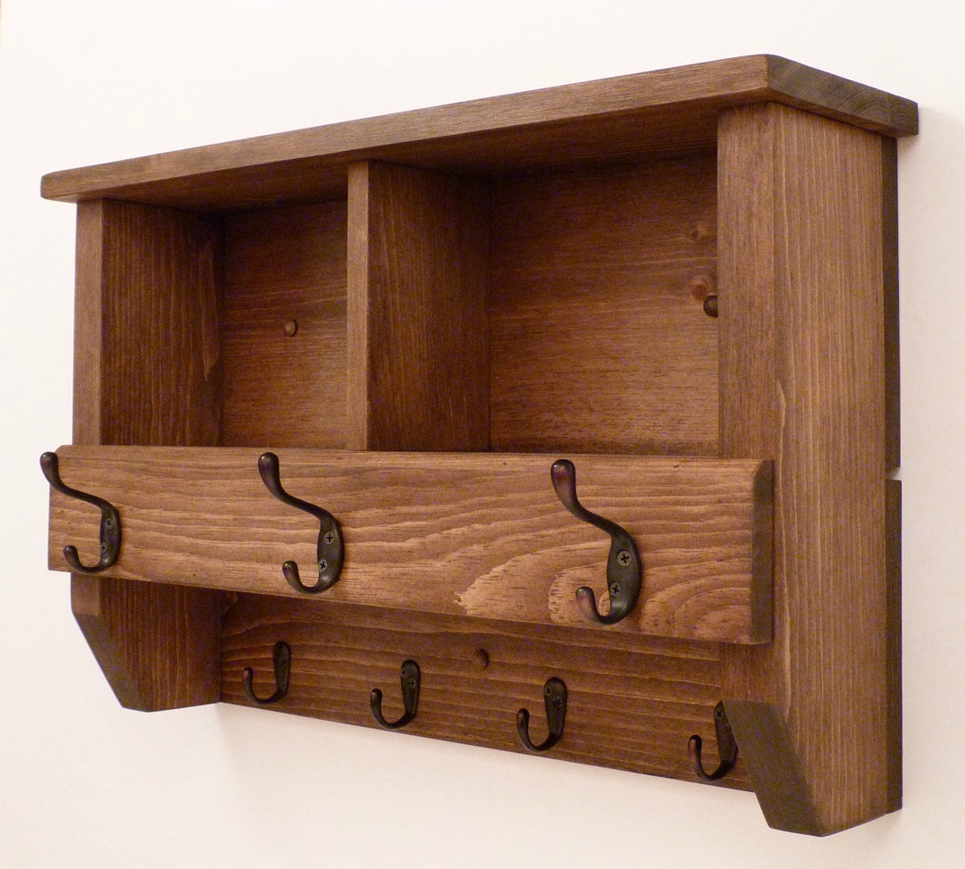 Entryway Coat Rack With Cubbies, Coat Rack With Shelf, Coat Rack With