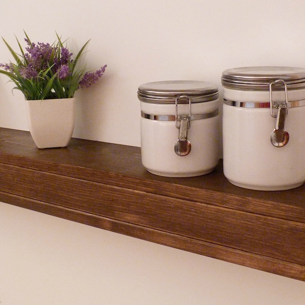 Floating Shelf, Wooden Floating Shelf, Floating Shelves, Livingroom Decor, Bathroom Decor, Ledge Shelf