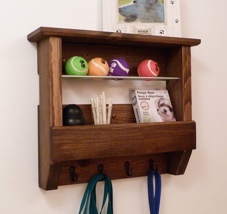 Pet Wall Organizer Dog Leash Holder and Organizer Dog Leash Etsy Canada