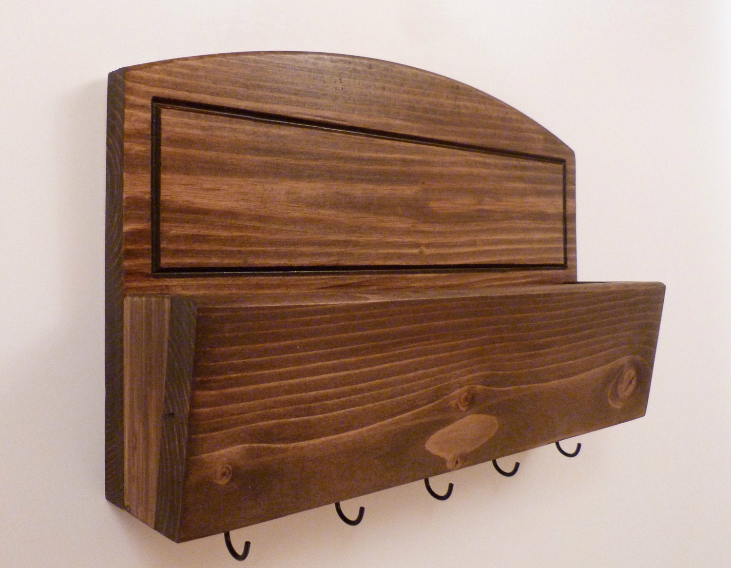 Mail Organizer Wall Mail Rack Entryway Organizer Key Rack Etsy