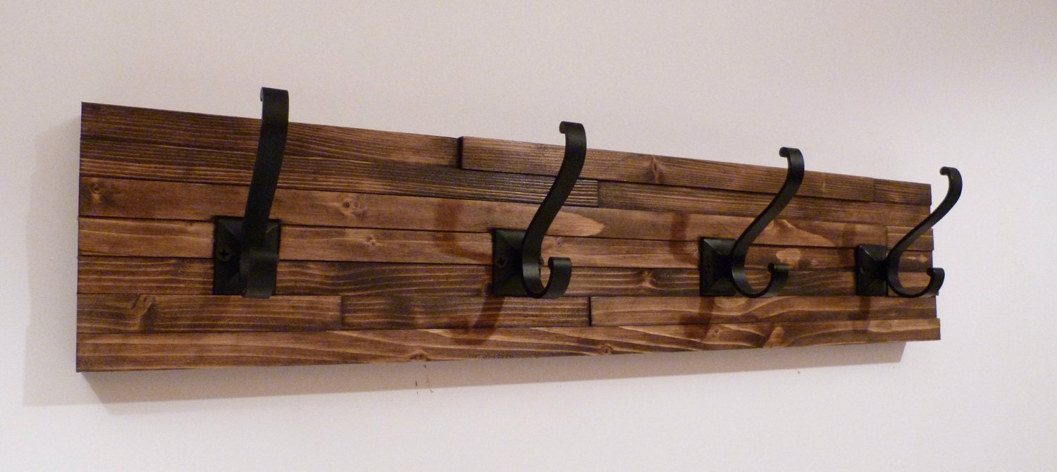 Uma Five Hook Shelf in Hair on Hide Brown | Arhaus