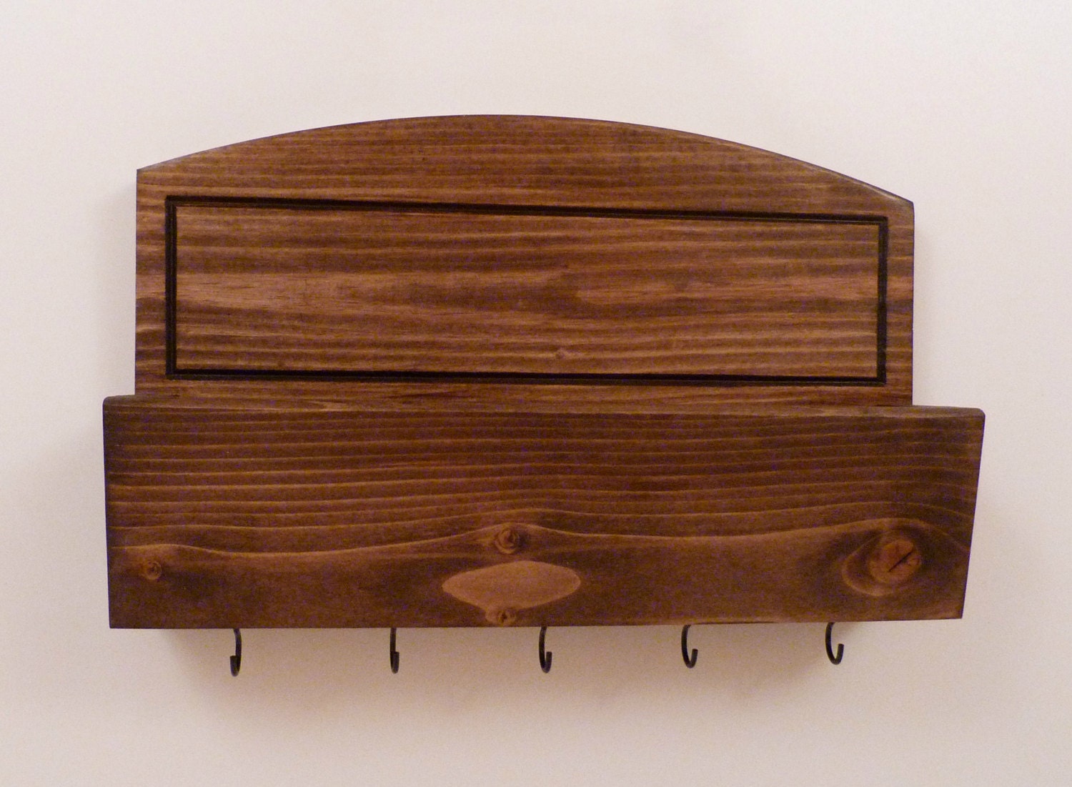 Mail Organizer Wall Mail Rack Entryway Organizer Key Rack Etsy