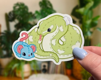 Plush Snake Sticker