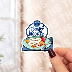 トースターヌードルボールパイソンステッカー