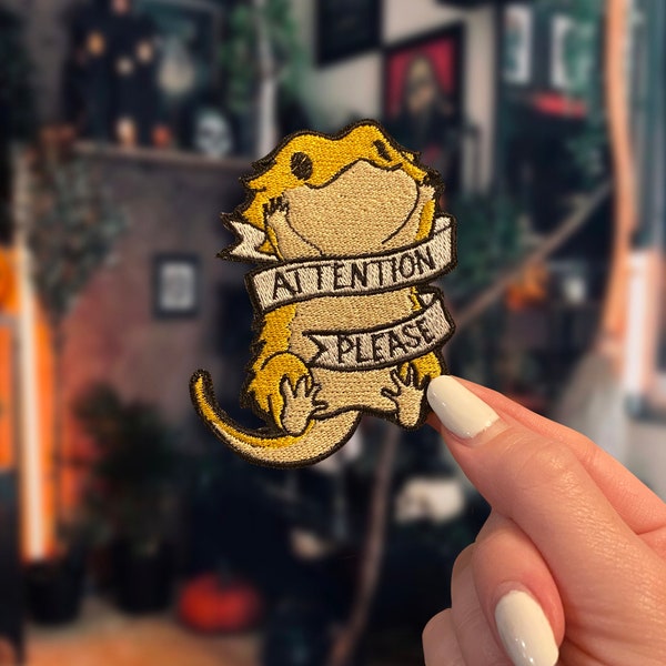 Bearded Dragon Sew-on Patch