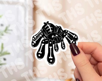 Skeleton Tarantula Sticker