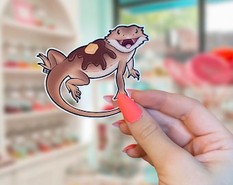 Bearded Dragon Pancake Sticker