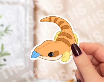 Blue Tounge Skink Sticker