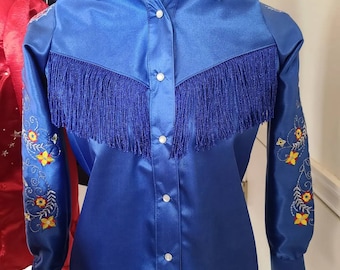 Chemise western boutonnée pour enfants